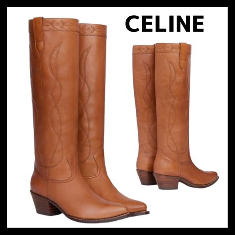 celine country boots|celine madame boots.